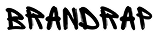 BrandRap logo with stylized black geometric shapes forming the letters.